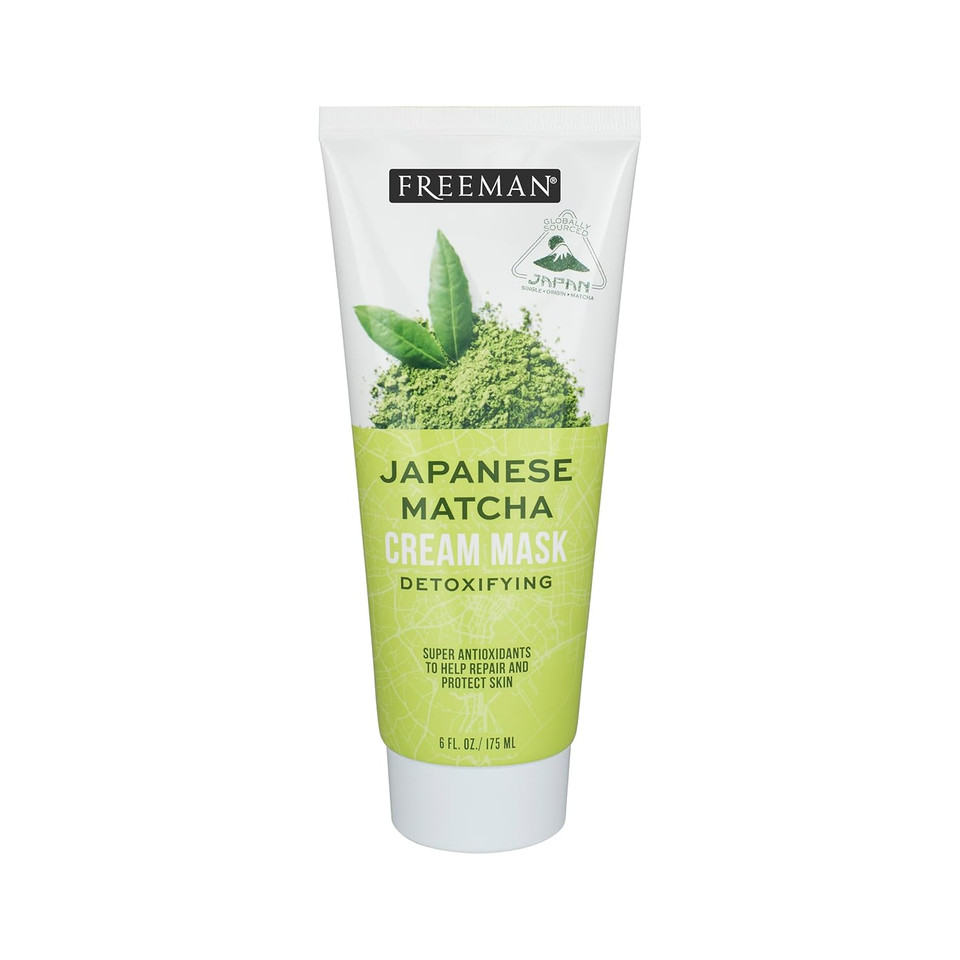 Freeman Exotic Blends Soothing Korean Cica Clay Facial Mask, 6 Fl.Oz./ 175 Ml Tube