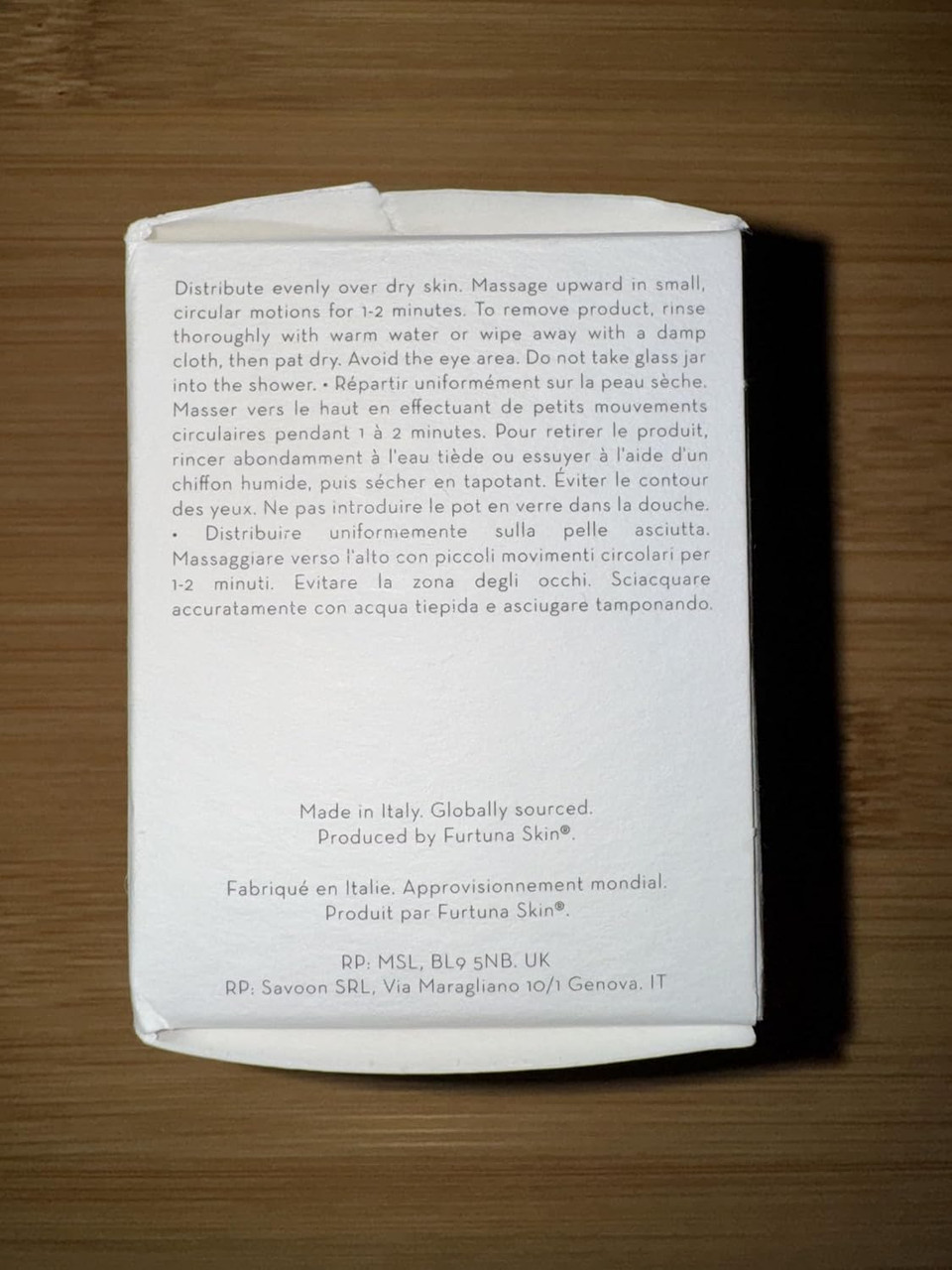 Furtuna Skin Triple Action Exfoliator  Olive-Infused Facial Scrub, Smooths, All Skin Types, Vegan, 15Ml