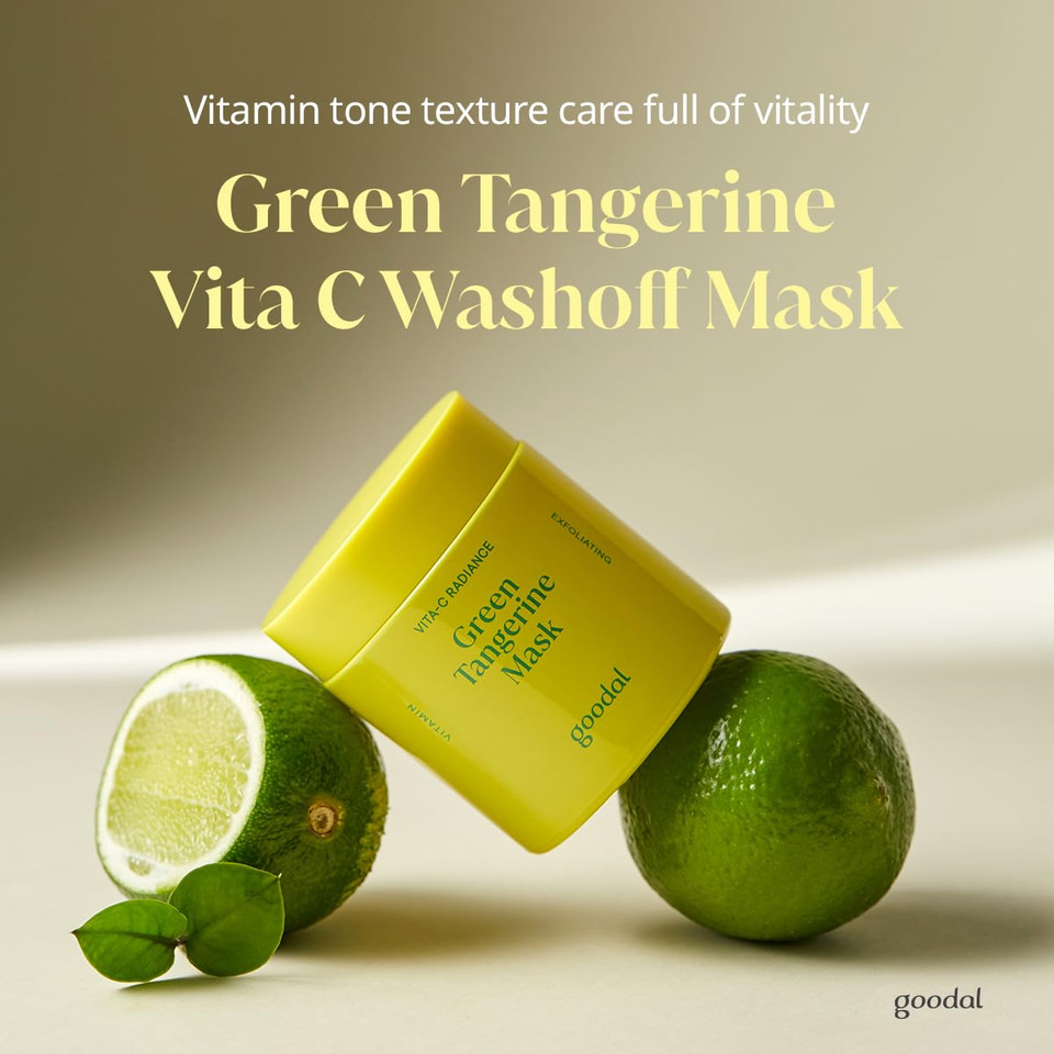 Goodal Green Tangerine Vita C Wash Off Mask