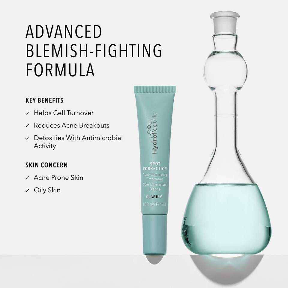 Hydropeptide Spot Correction Acne Eliminating Treatment, 0.5 Fl Oz