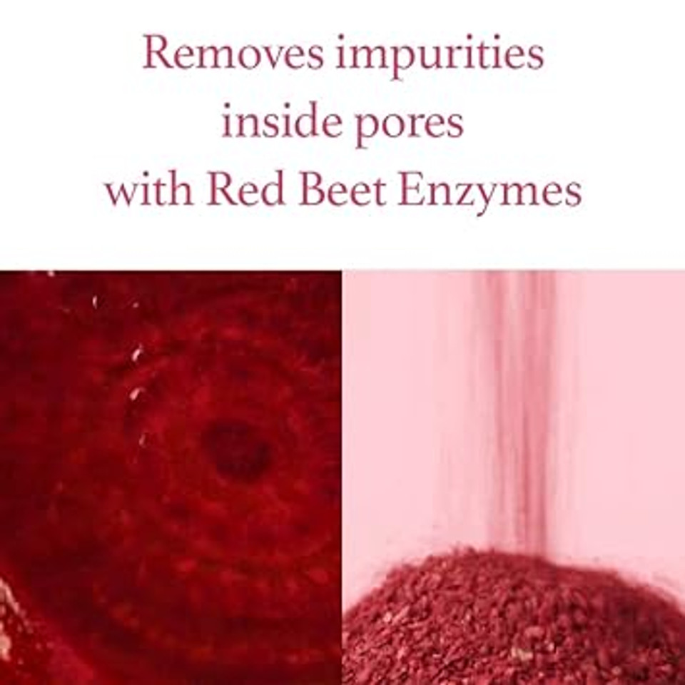 IM From Beet Purifying Mask, Deep Moisturizing Wash-Off Clay Mask,1.5% Red Beet Enzyme, Clean The Pores And Control Sebum, Soothing Effect For Dry, Dull, Sensitive Skin - 3.88Oz (110G)