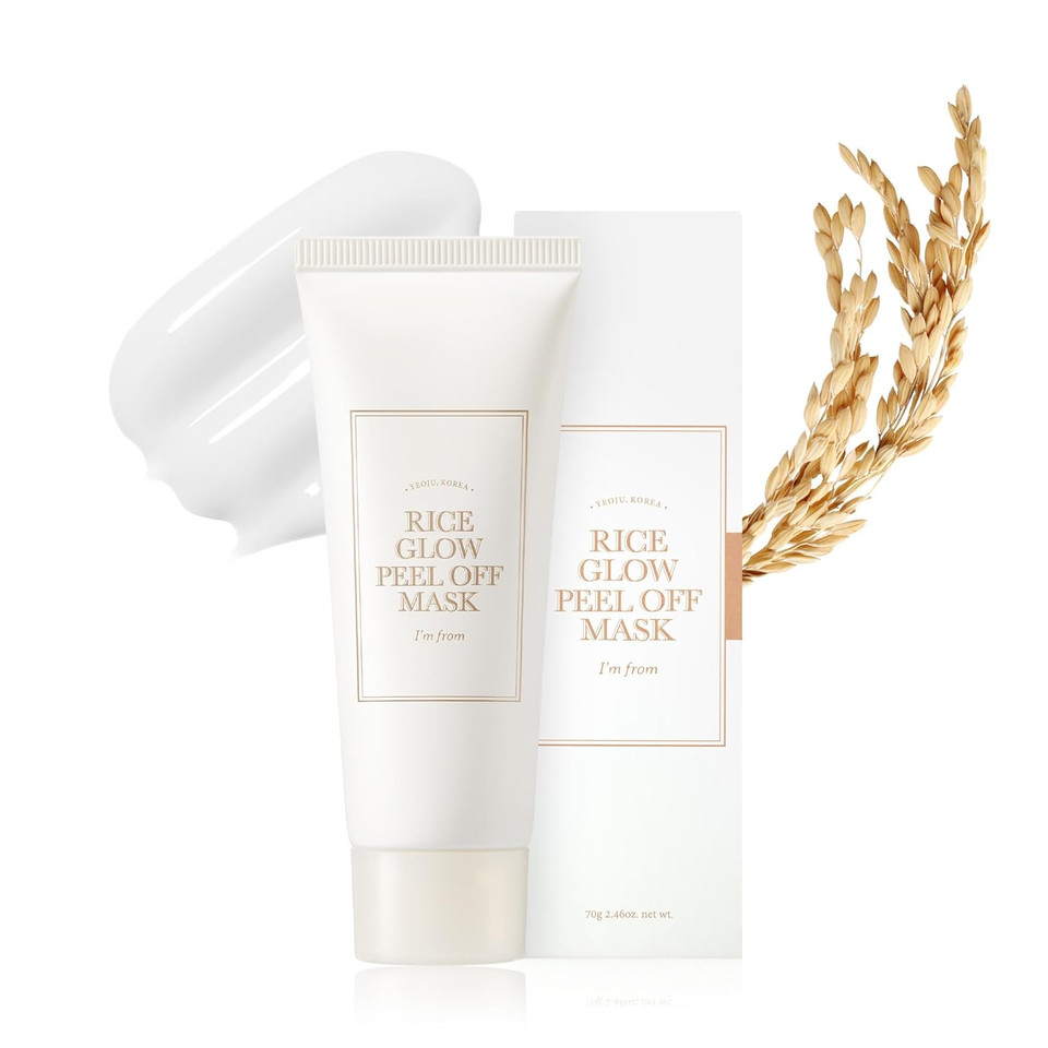 I'M From Rice Glow Peel Off Mask 2.46 Ounce, Unmask Natural Glow, Rice Protein Complex I'M From Rice Glow Peel Off Mask 2.46 Ounce, Unmask Natural Glow, Rice Protein Complex