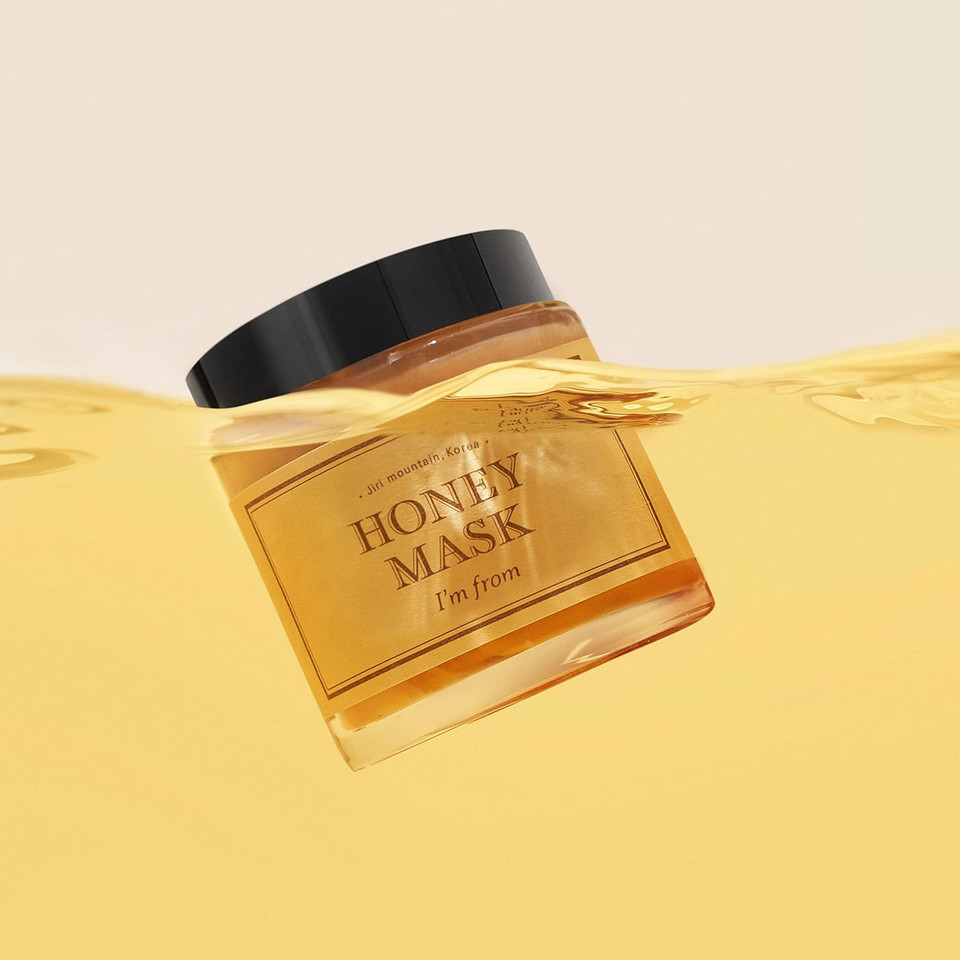 I'M From] Honey Mask 4.23Oz | Wash Off Type, Real Honey 38.7%, Mature Skin, Deep Moisturization, Nourishment,And Clear Complexion