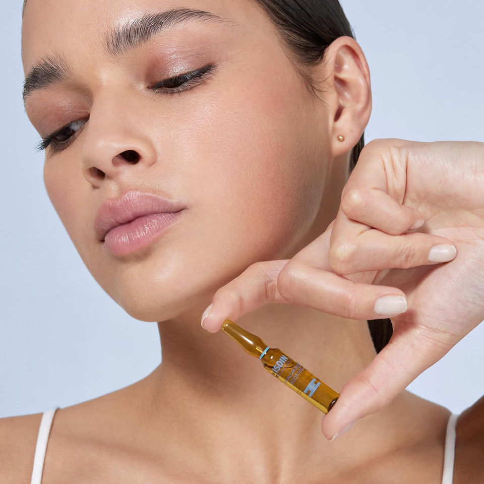 Isdin Hyaluronic Booster Deep Hydration With Peptide Serum Ampoules