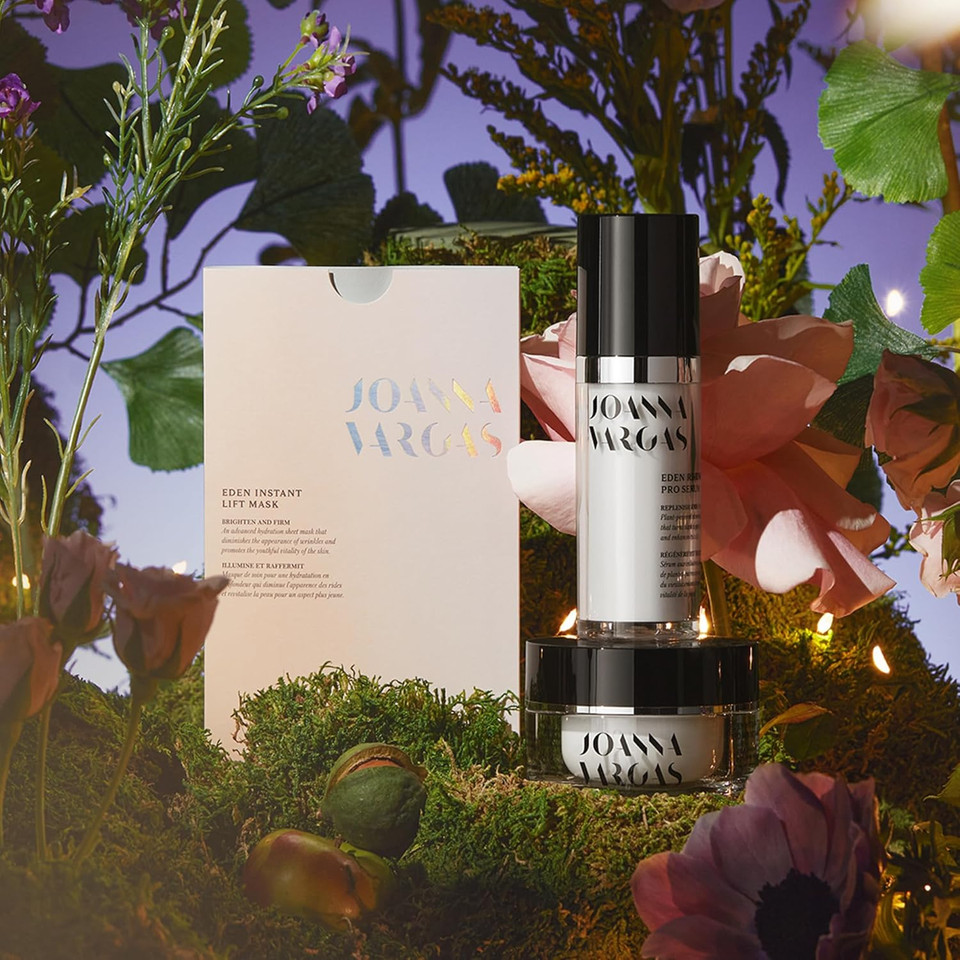 Joanna Vargas Eden Instant Face Lift Facial Mask  Hydrating Collagen Sheet Mask For Glowing Skin  Firming Face Mask With Hyaluronic Acid  Anti Aging Facial Mask For Women  1 Sheet Joanna Vargas Eden Instant Face Lift Facial Mask  Hydrating Collagen Sheet Mask For Glowing Skin  Firming Face Mask With Hyaluronic Acid  Anti Aging Facial Mask For Women  1 Sheet