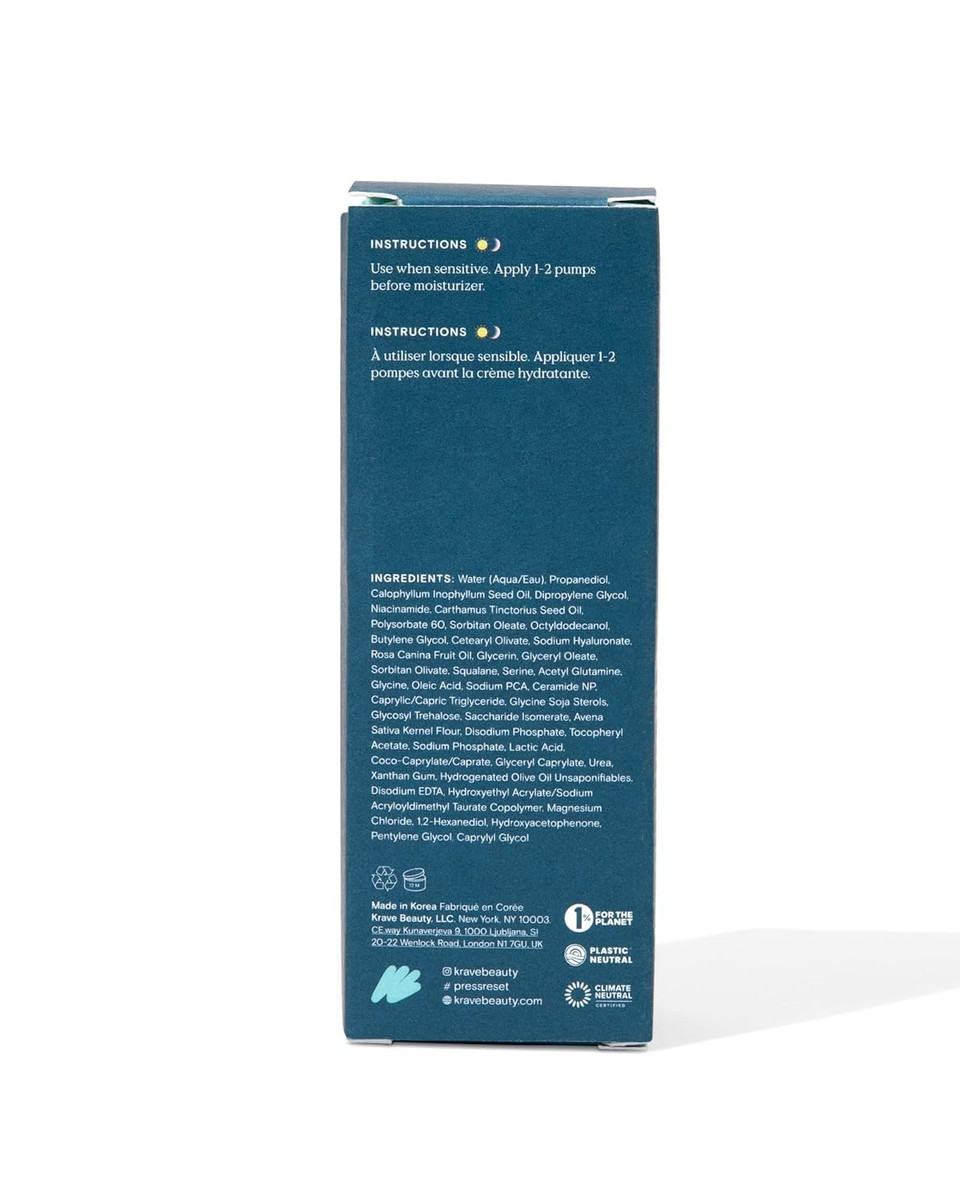 Kravebeauty Jumbo Great Barrier Relief, Soothing Skin Barrier Repair Serum, Contains Tamanu Oil To Soothe And Calm Redness, For All Skin Types, Vegan & Cruelty Free, 3.38 Fl Oz Kravebeauty Jumbo Great Barrier Relief, Soothing Skin Barrier Repair Serum, Contains Tamanu Oil To Soothe And Calm Redness, For All Skin Types, Vegan & Cruelty Free, 3.38 Fl Oz