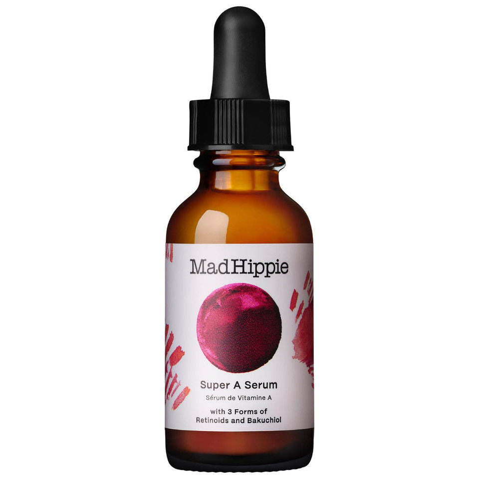 Mad Hippie Super A Retinol Serum For Face  Potent Skin Repair & Anti-Aging Serum With 3 Retinoids, Bakuchiol + Hydrating Hyaluronic Acid, 1.02 Oz Mad Hippie Super A Retinol Serum For Face  Potent Skin Repair & Anti-Aging Serum With 3 Retinoids, Bakuchiol + Hydrating Hyaluronic Acid, 1.02 Oz