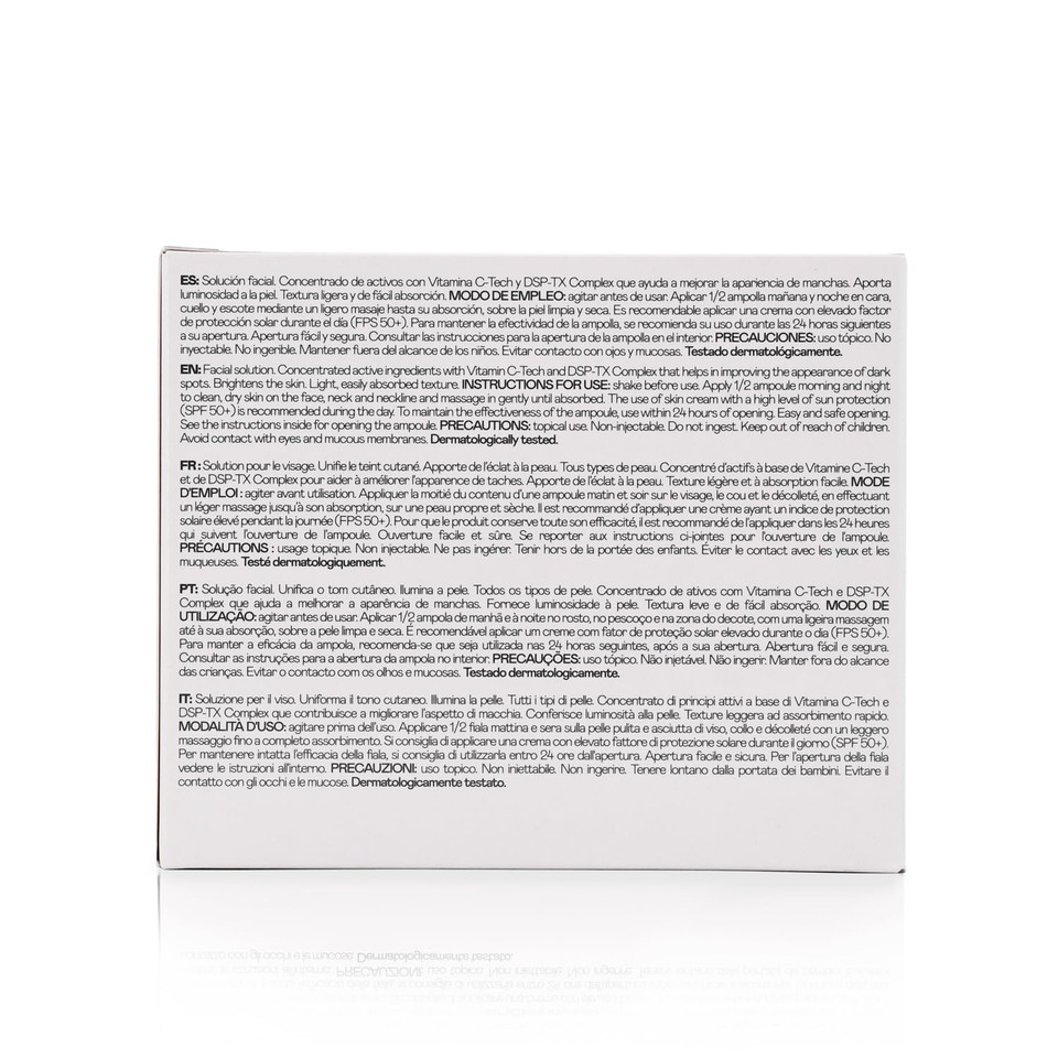 Martiderm Dsp Bright For Women And Men With Vitamin C-Tech And Dsp-Tx Complex, For A Bright Skin And Even Skin Tone, 30 Ampoules