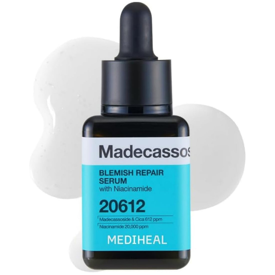 Mediheal Madecassoside Repair Serum 1.35 Fl.Oz - Blemish Care, Fades Pigmentation And Freckles & Skin Soothing & Hydration - With Centella Asiatica, Niacinamide
