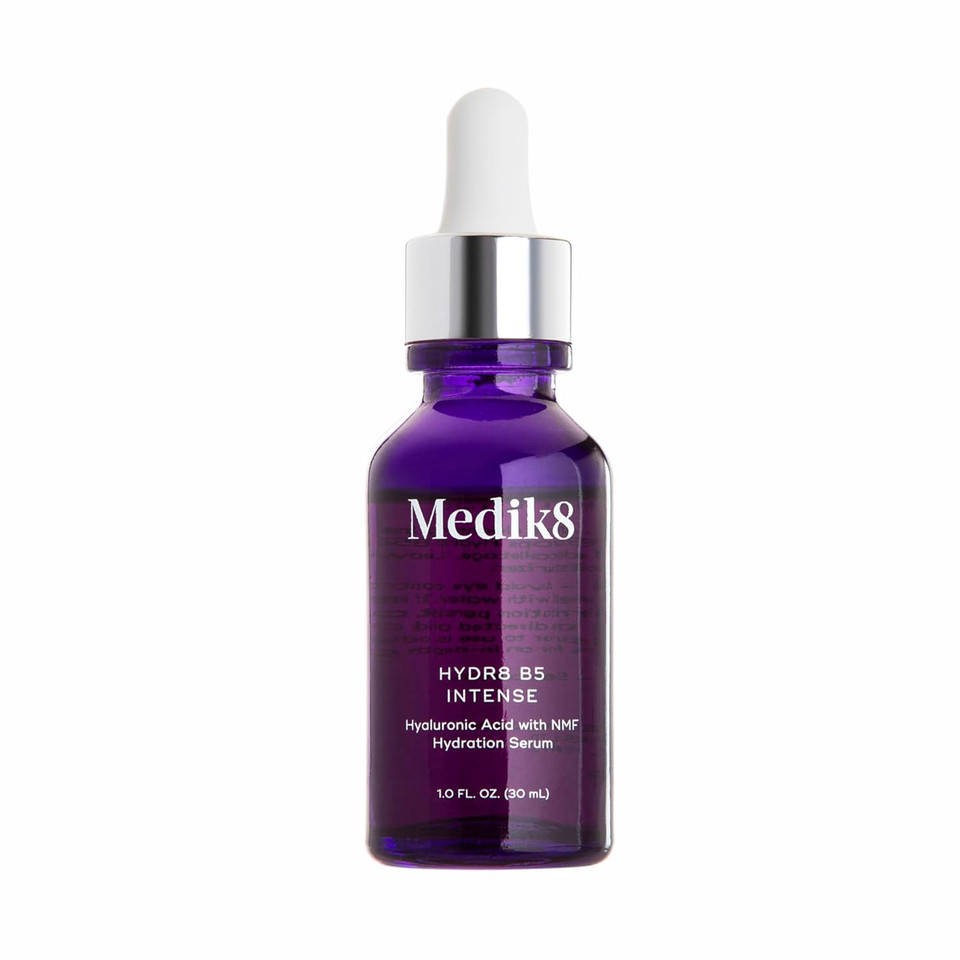 Medik8 Hydr8 B5 Intense - Hyaluronic Acid Serum - Moisturizing, Brightening Antioxidant Serum For Face - Smooths Fine Lines And Wrinkles - 1.0 Oz