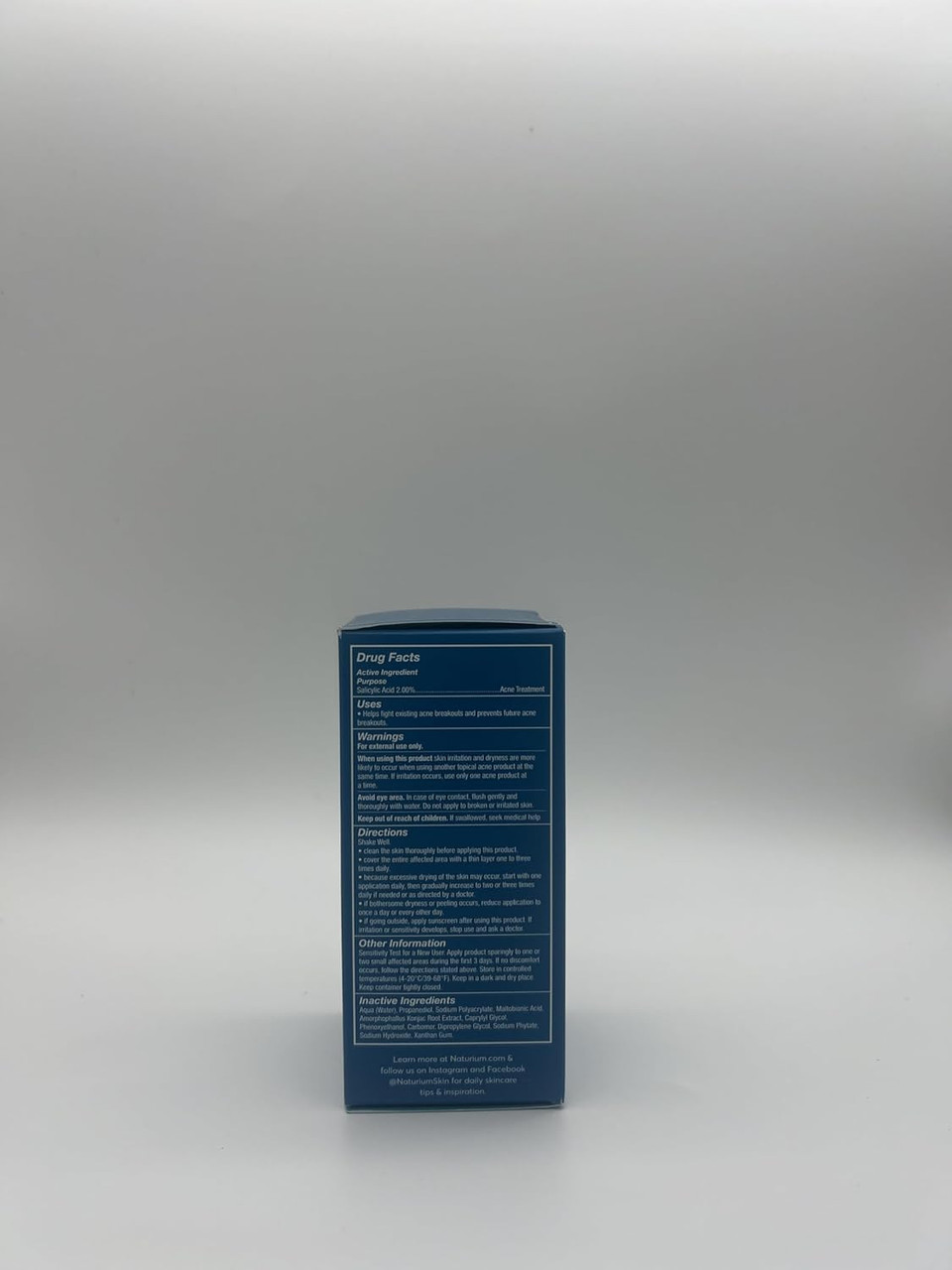 Naturium Salicylic Acid Serum 2%, Blemish Treatment With Maltobionic Acid, 1 Oz