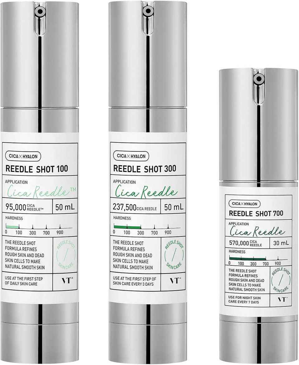New Vt Cosmetics Bundle Reedle Shot 100 + 300 + 700
