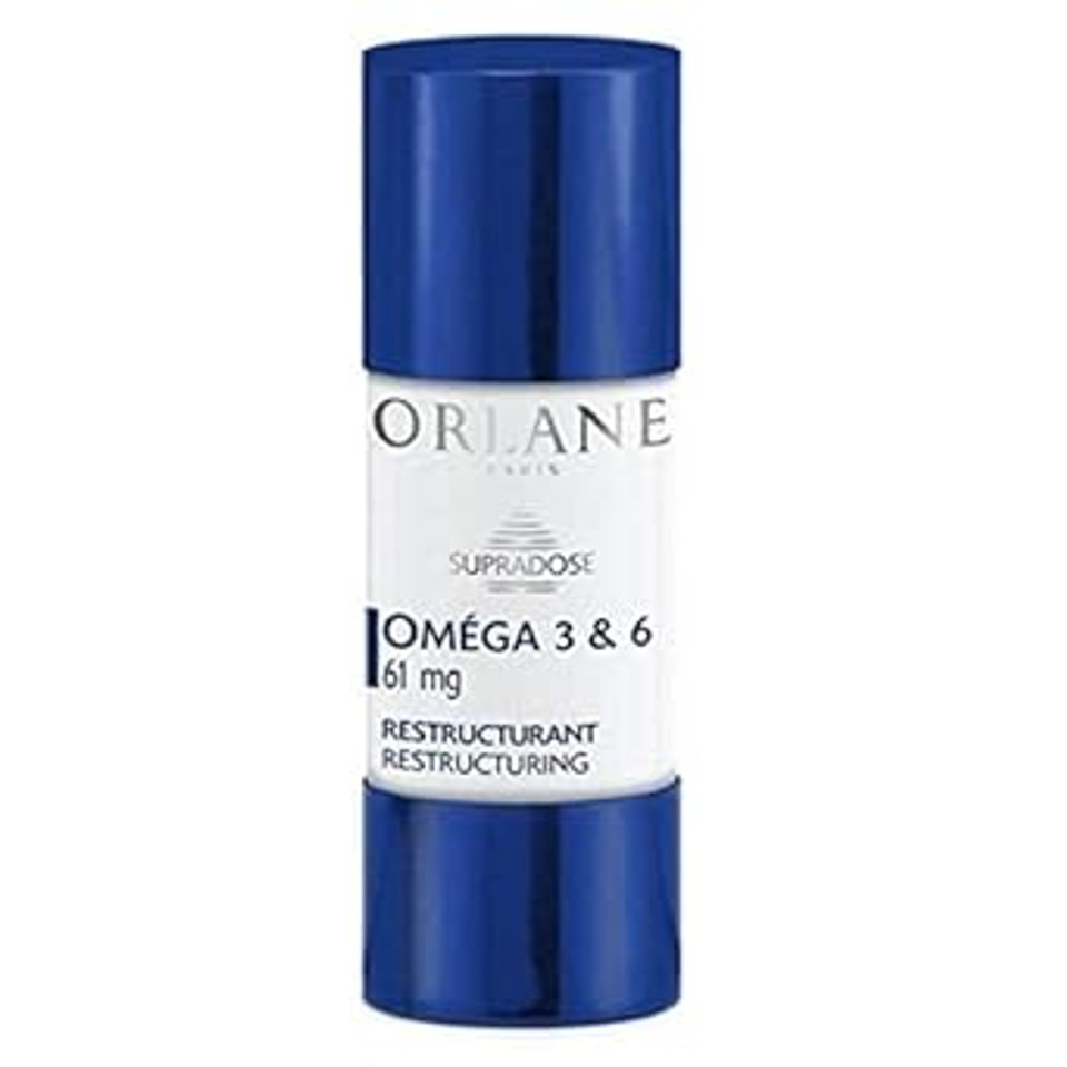 Orlane Paris Omega 3 & 6 Supradose - Nourishing Serum With Essential Fatty Acids For Suppleness And Elasticity - Dry Or Damaged Skin Treatment (15Ml)