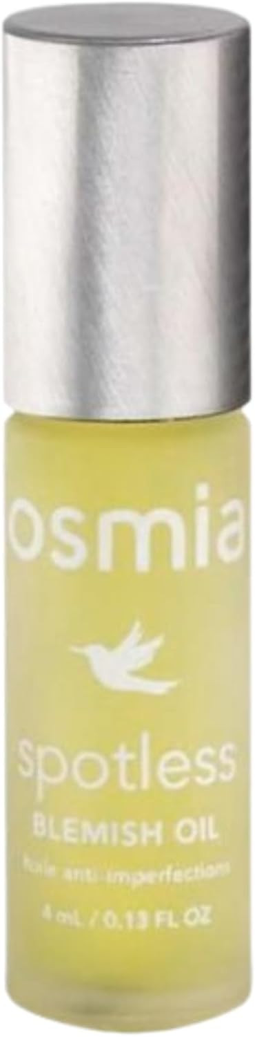 Osmia Skincare - Natural Spotless Blemish Facial Oil | Evening Primrose, Lavender, Cajeput, + Lemon Oils | Clarify, Cleanse | Clean Beauty For Healthy Skin (0.13 Fl Oz | 4 Ml)