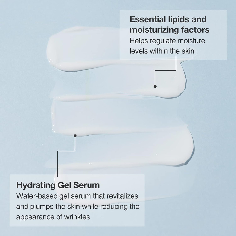 Moisture Aqua Serum (50Ml /1.69 Oz)  Ultra-Intensive Hydrating Water-Based Gel Serum For Dry, Flaky Skin With Hyaluronic Acid And Jojoba Oil