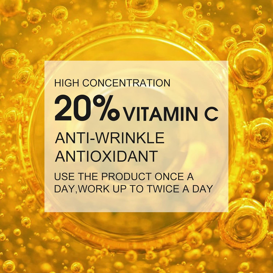 Premium 20% Vitamin C Serum For Face With Hyaluronic Acid, Retinol & Amino Acids - Boost Skin Collagen,Hydrate & Plump Skin, Anti Aging & Wrinkle Facial Serum Premium 20% Vitamin C Serum For Face With Hyaluronic Acid, Retinol & Amino Acids - Boost Skin Collagen,Hydrate & Plump Skin, Anti Aging & Wrinkle Facial Serum