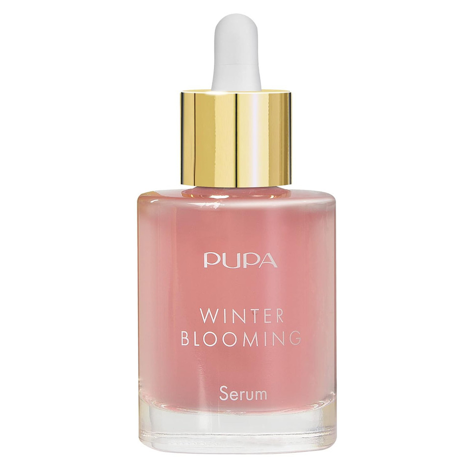 Pupa Milano Winter Blooming Face Serum - Rich In Hyaluronic Acid - Real Hydration Concentrate - Contains Rose Extract - Instantly Absorbed, Giving Your Face A Fresh And Glowing Appearance - 1.01 Oz
