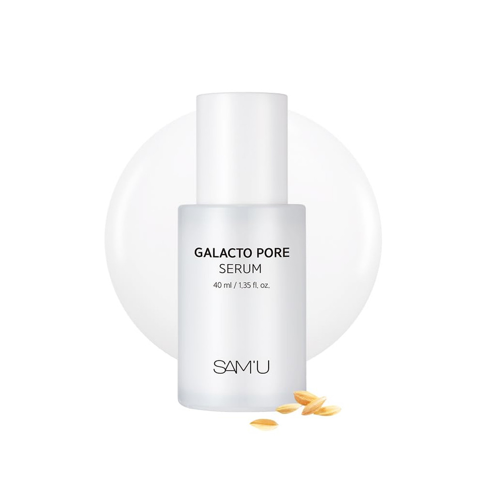 Sam'U Galacto Pore Serum  Pore Tightening Facial Serum With Galactomyces For Glass Skin  Korean Skin Care, Tightening & Hydrating With Aha, Pha, Bha, Suitable For Acne-Prone Skin  1.4 Fl. Oz