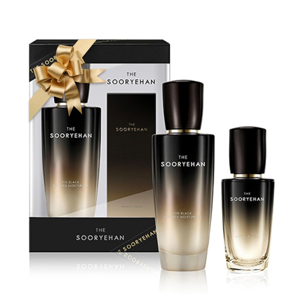 Sooryehan The Black Skincare Set (160Ml / 5.41 Fl Oz) - Korean Skincare Gift Set, Luxury Premium High-End By Lg Beauty. Advanced Next Generation Bio Moisturizer & Serum Sooryehan The Black Skincare Set (160Ml / 5.41 Fl Oz) - Korean Skincare Gift Set, Luxury Premium High-End By Lg Beauty. Advanced Next Generation Bio Moisturizer & Serum
