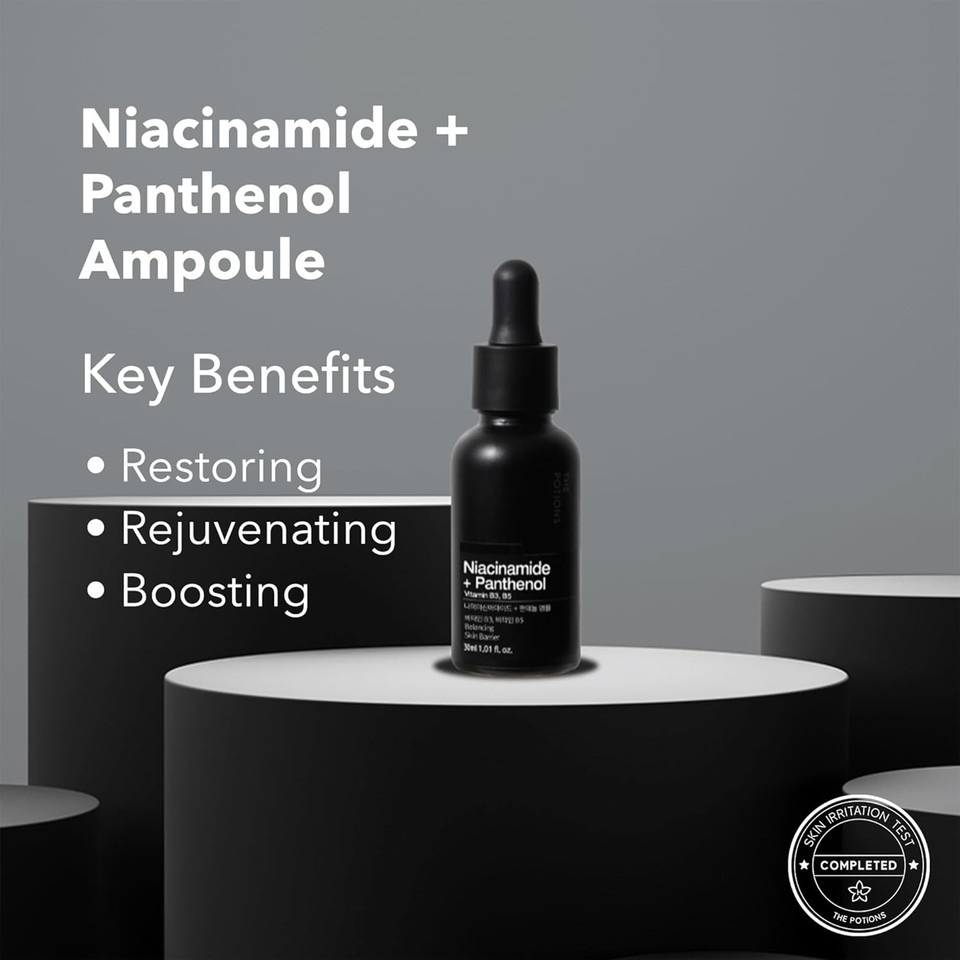 The Potions Niacinamide + Panthenol Ampoule 30Ml - Made In Korea