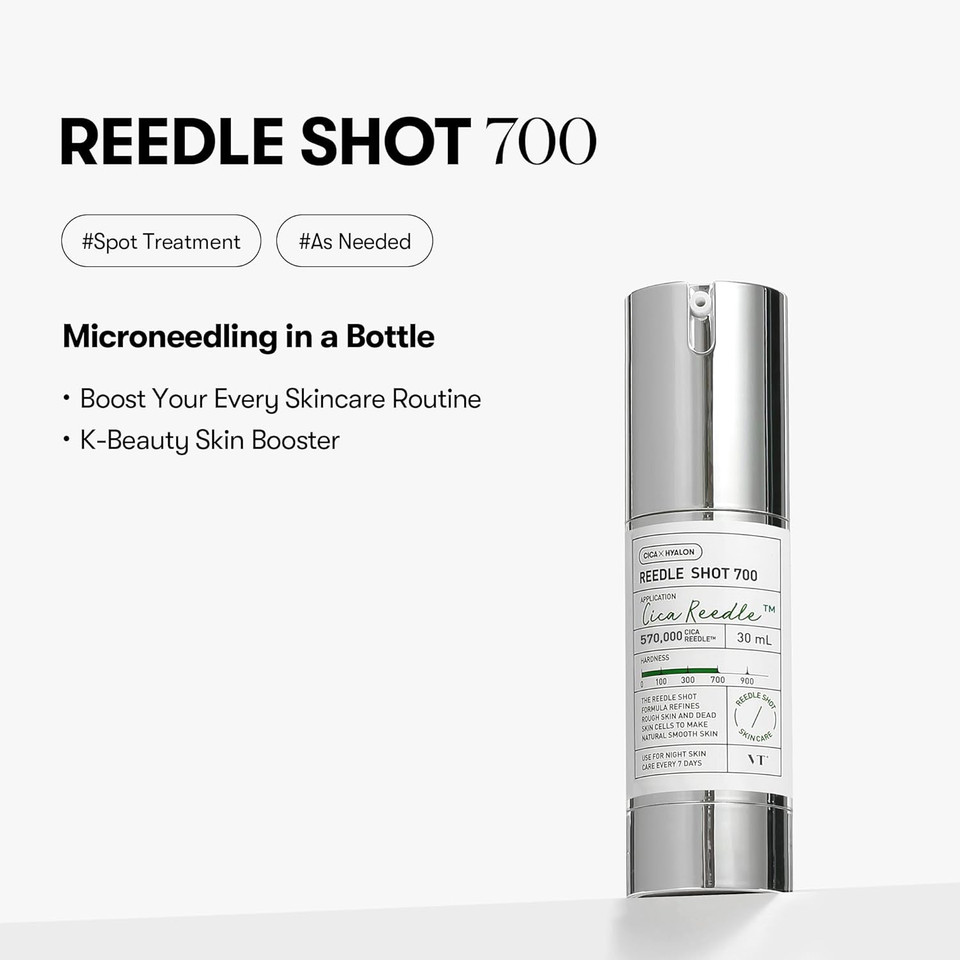 Vt Cosmetics Bundle Cica Reedle Shot 700 & Cica Cream Plus