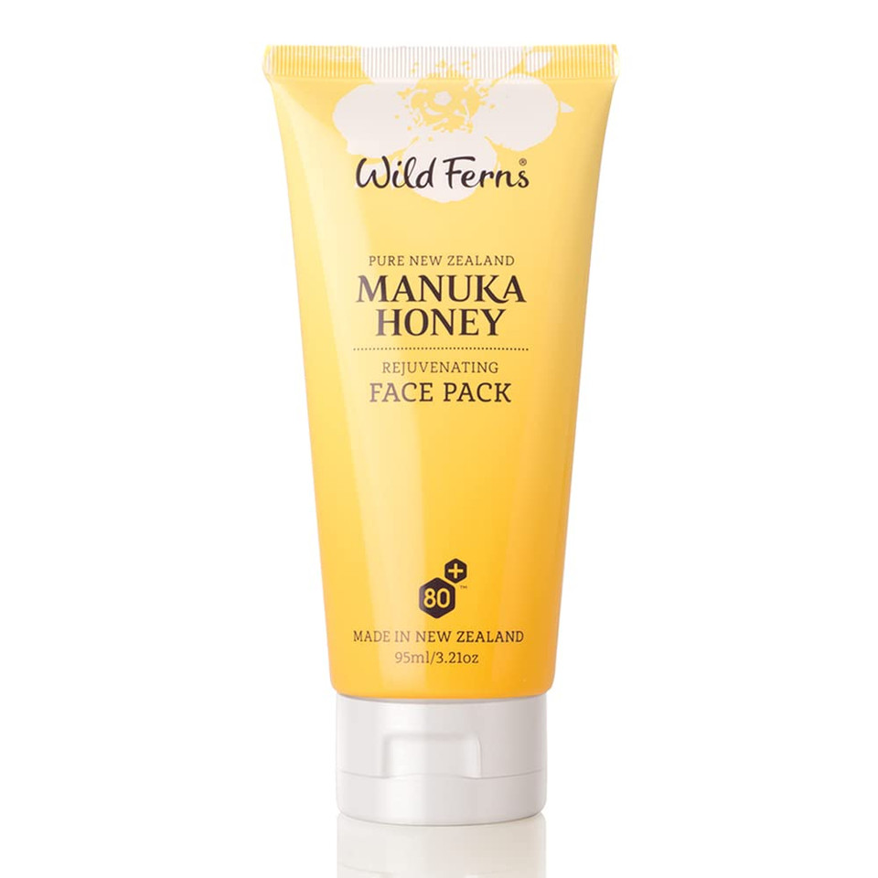 Wild Ferns Manuka Honey Rejuvenating Face Pack, 99% Natural, 95Ml
