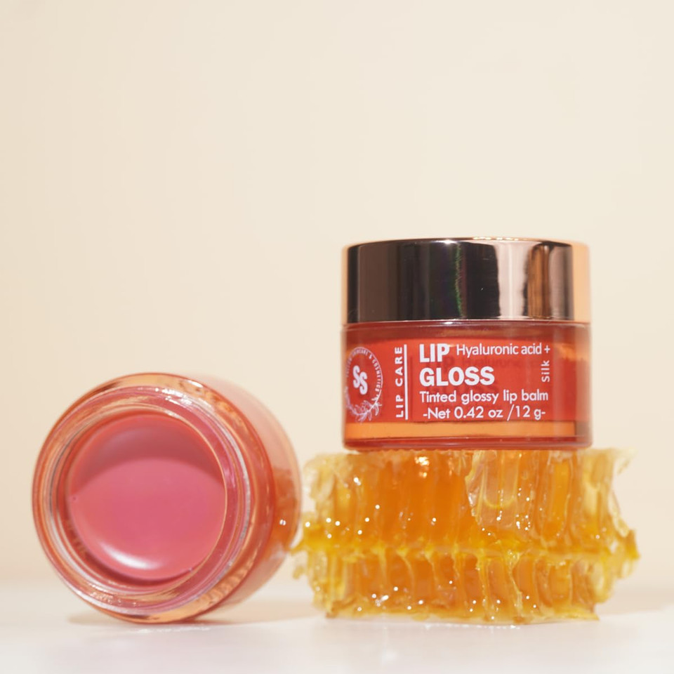 All Natural Lip Balm - For Dry, Chapped, Sensitive Lips | With Grassfed Tallow, Castor Oil, Coq10, Hyaluronic Acid And Silk - Ultra Moisturizing, Conditioning, Organic (0.4 Fl Oz/12 Ml) (Untinted)