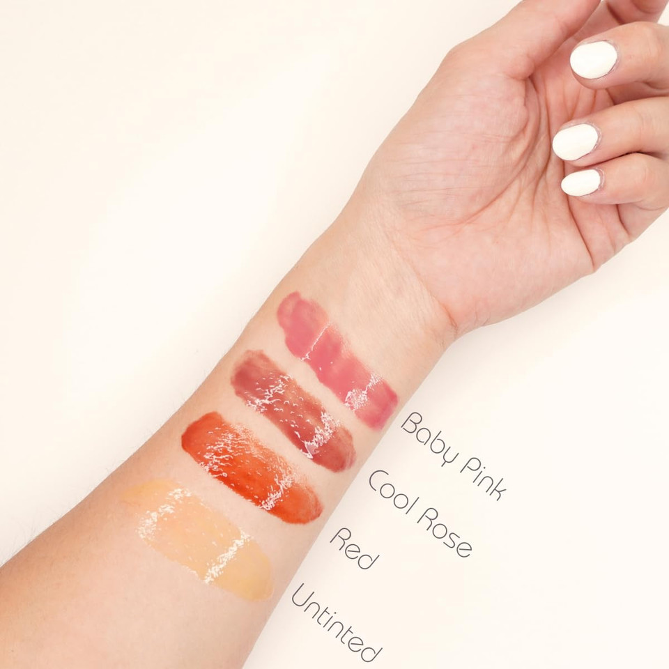 All Natural Lip Balm - With Grassfed Tallow, Castor Oil, Coq10, Hyaluronic Acid And Silk - Ultra Moisturizing, Conditioning, Organic For Dry, Chapped, Sensitive Lips | (0.4 Fl Oz/12 Ml) (Red)