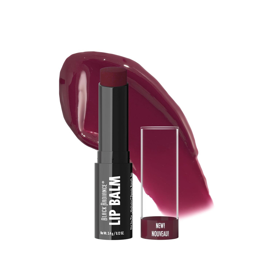 Black Radiance Beyond A Pout Plumping Lip Balm, Moisturizes & Conditions With A Blend Of Botanical Oils & Hyaluronic Acid For A Glossy Finish, Vegan, Cruelty-Free - Kissable