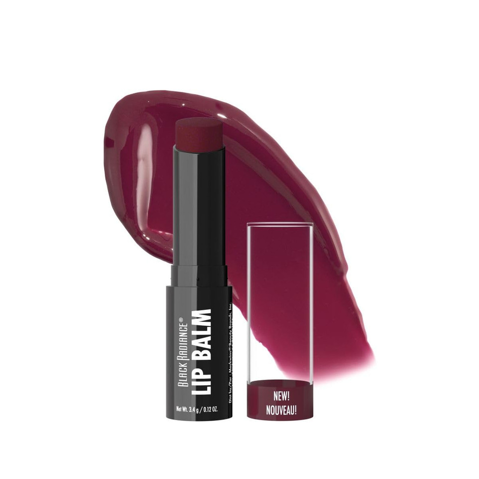 Black Radiance Beyond A Pout Plumping Lip Balm, Moisturizes & Conditions With A Blend Of Botanical Oils & Hyaluronic Acid For A Glossy Finish, Vegan, Cruelty-Free - Smooches