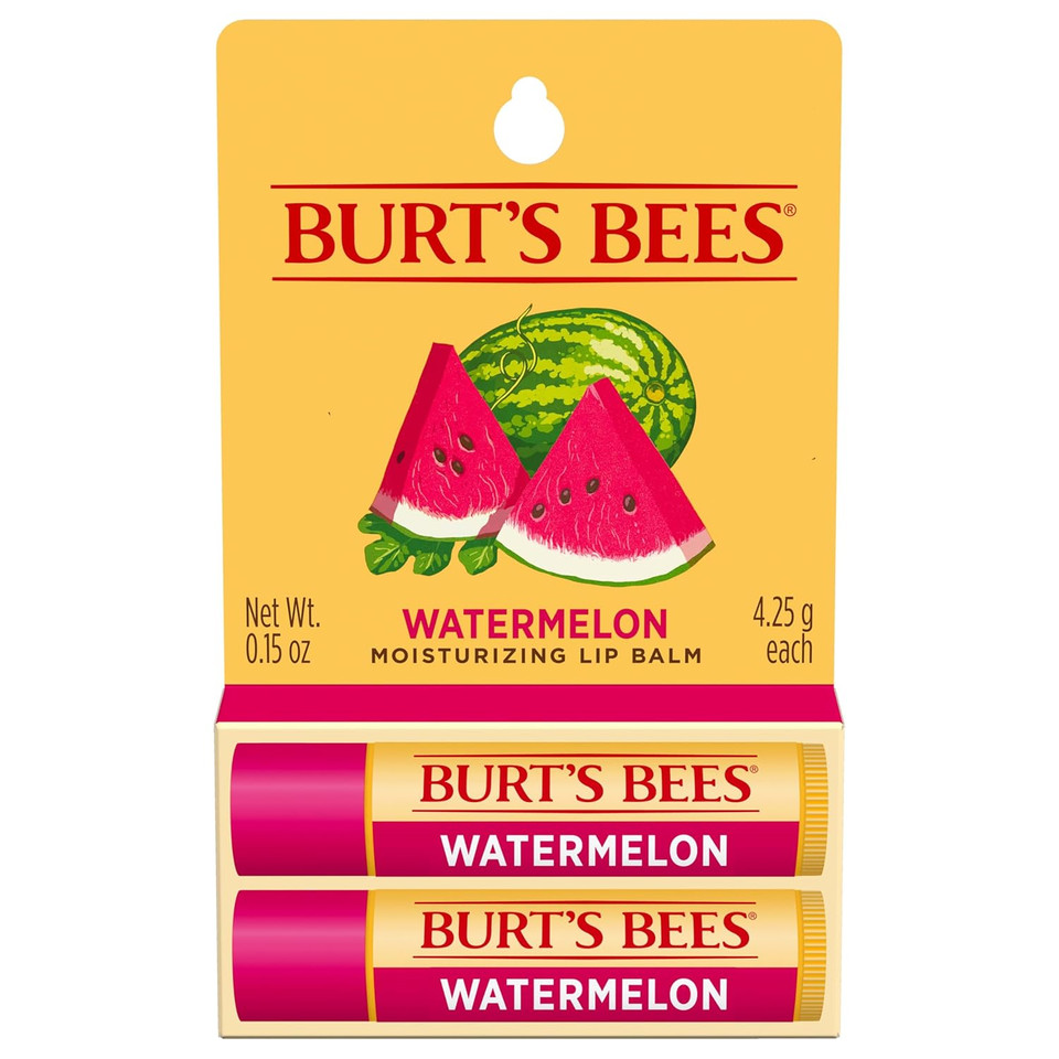 Burt'S Bees Lip Balm - Coconut And Pear, Lip Moisturizer With Responsibly Sourced Beeswax, Tint-Free, Natural Origin Conditioning Treatment, 2 Tubes, 0.15 Oz