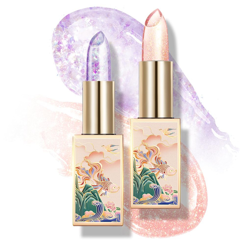 Catkin Lip Balm Color Tinted Lipstick Ultra Hydrating Lip Deep Moistrurize Chapstick With Vitamin E Nourishing For Cracked & Dry Lips 0.12 Oz (2Pcs?01+10?)