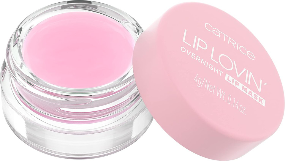 Catrice | Lip Lovin Overnight Lip Mask | Hydrating, Creamy Texture With Shea Butter & Vitamin E | Glossy Repair Treatment | Vegan & Cruelty Free (030 | Feelin' Peachy)