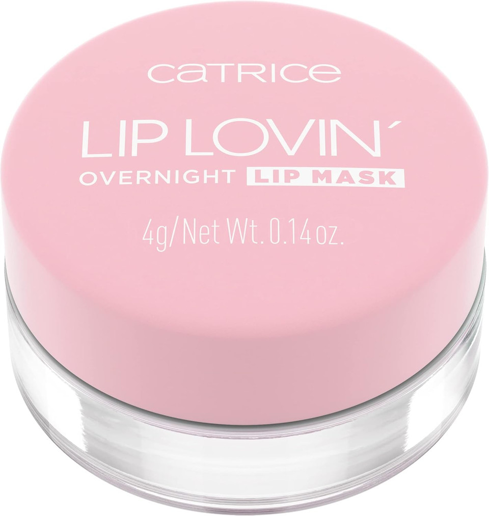 Catrice | Lip Lovin Overnight Lip Mask | Hydrating, Creamy Texture With Shea Butter & Vitamin E | Glossy Repair Treatment | Vegan & Cruelty Free (030 | Feelin' Peachy)