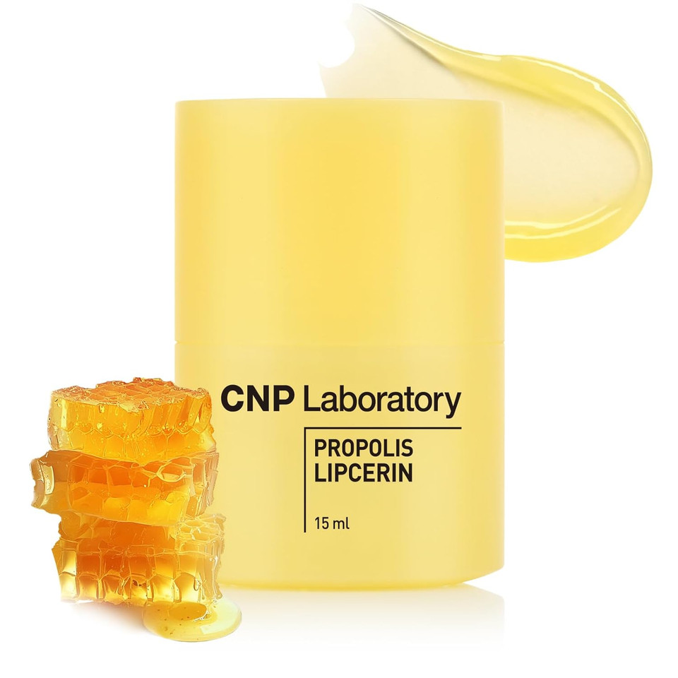 Cnp Lip Duo - Honey Lip Butter Bundle | Hydrating Overnight Manuka Lip Balm & Mask, 12Hrs Long-Lasting Moisture, Gentle Exfoliation, Korean Skin Care