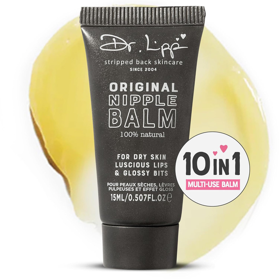 Dr. Lipp Original Nipple Balm 0.27 Fl Oz/8Ml  10-In-One Multi-Purpose Moisturizer For Dry Skin, Lips, Hair, Cuticles & More  100% Natural Lanolin Nipple Cream & Lip Balm  Fragrance & Cruelty Free