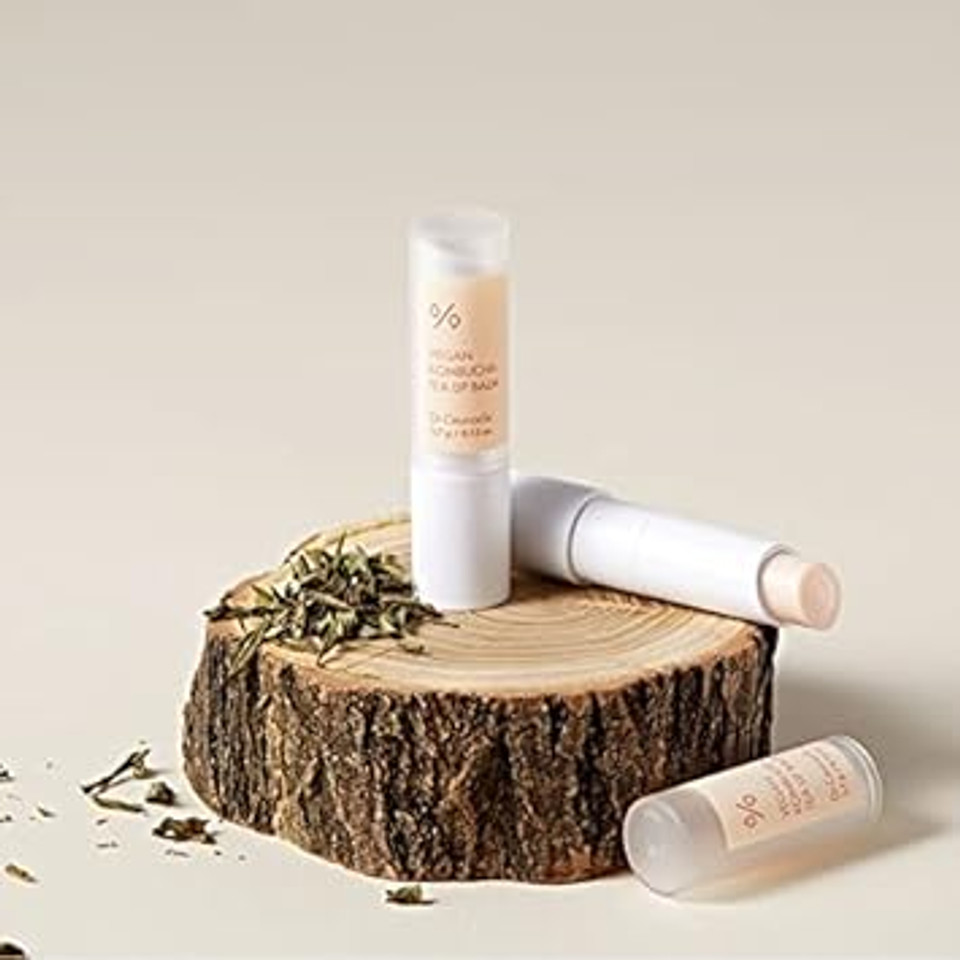 Dr.Ceuracle Vegan Kombucha Tea Lip Balm - Soft, Natural, Lightweight, Hydrating Lip Moisturizer For Dry Cracked Lips, Korean Skincare (3.7 G / 0.13 Oz.)