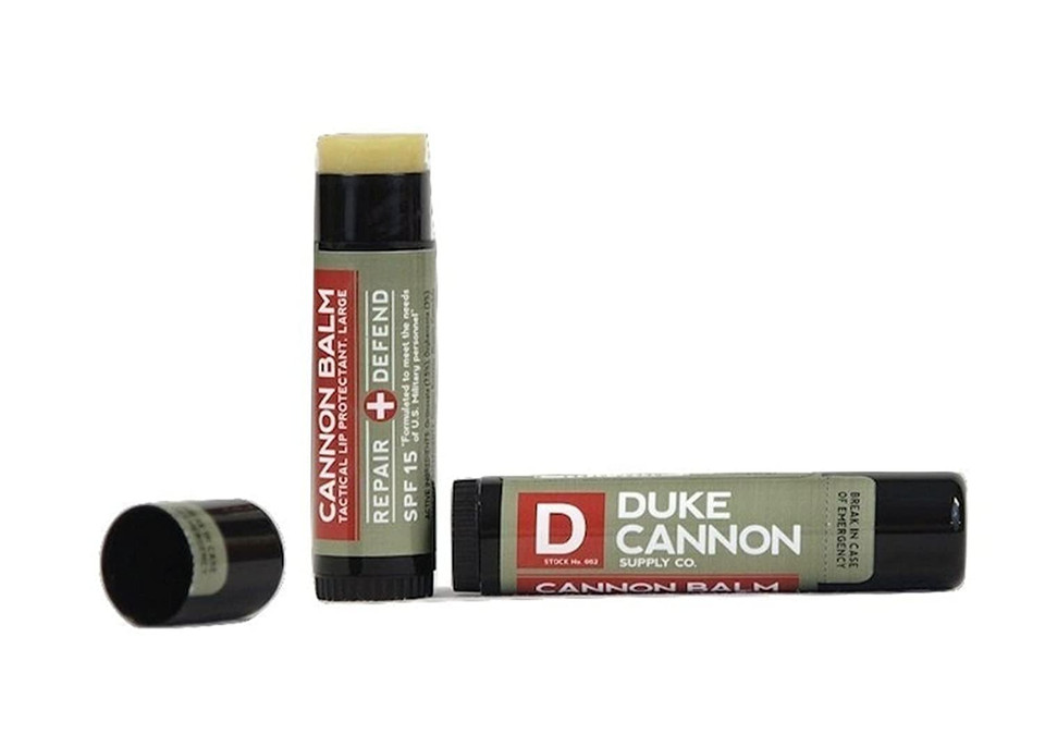 Duke Cannon Supply Co. - Tactical Lip Protectant Balm, Fresh Mint (0.56 Oz) Superior Performance Lip Protection Balm For Hard Working Men - Fresh Mint
