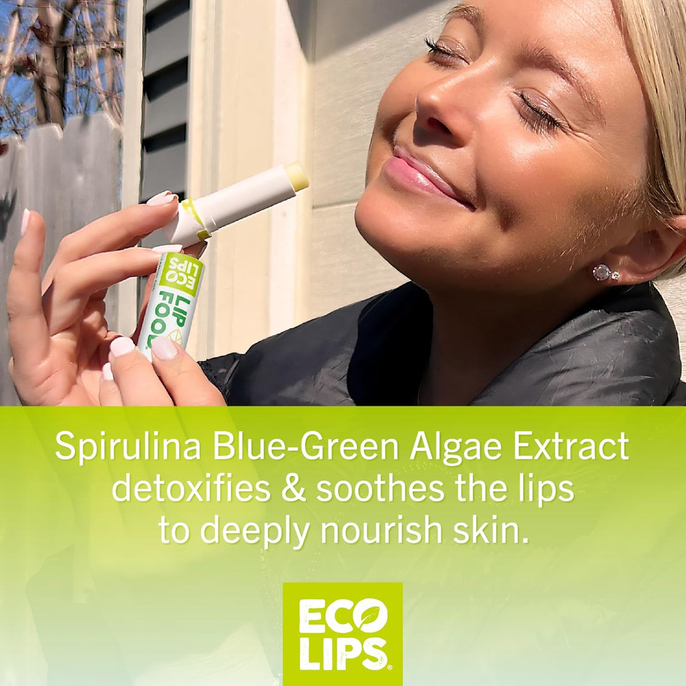 Eco Lips Lip Food - Nutrient Dense & Organic Lip Balm (Nourish, Plump And Protect)