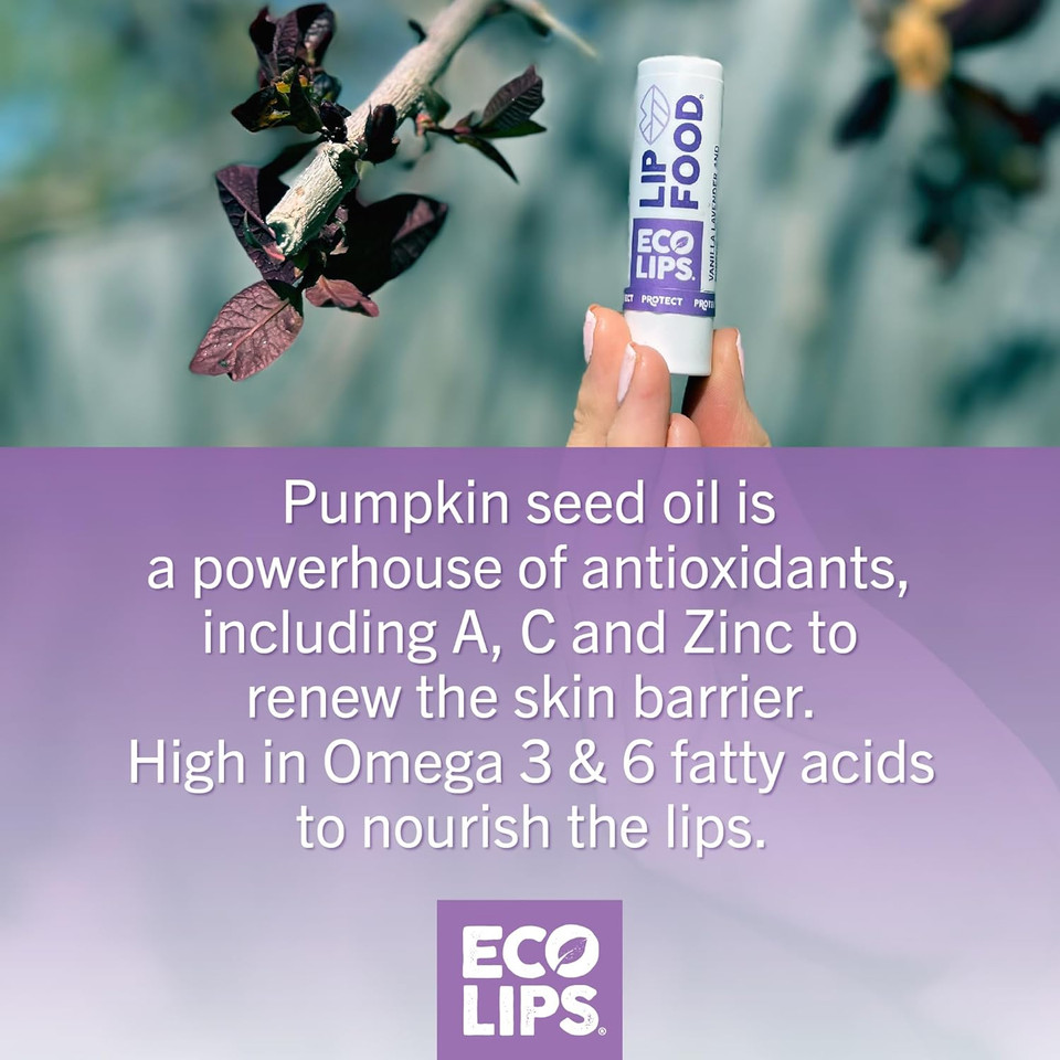 Eco Lips Lip Food - Nutrient Dense & Organic Lip Balm (Protect)