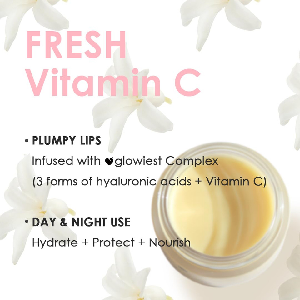 Sweet Dreams Overnight Lip Mask- Nourishing, Plumping And Hydrating Lip Balm | Glowiest Sweet Dreams Lip Sleeping Mask | Hyaluronic Acids+Vitamin C+Shea Butter+Antioxidants L Green Grape