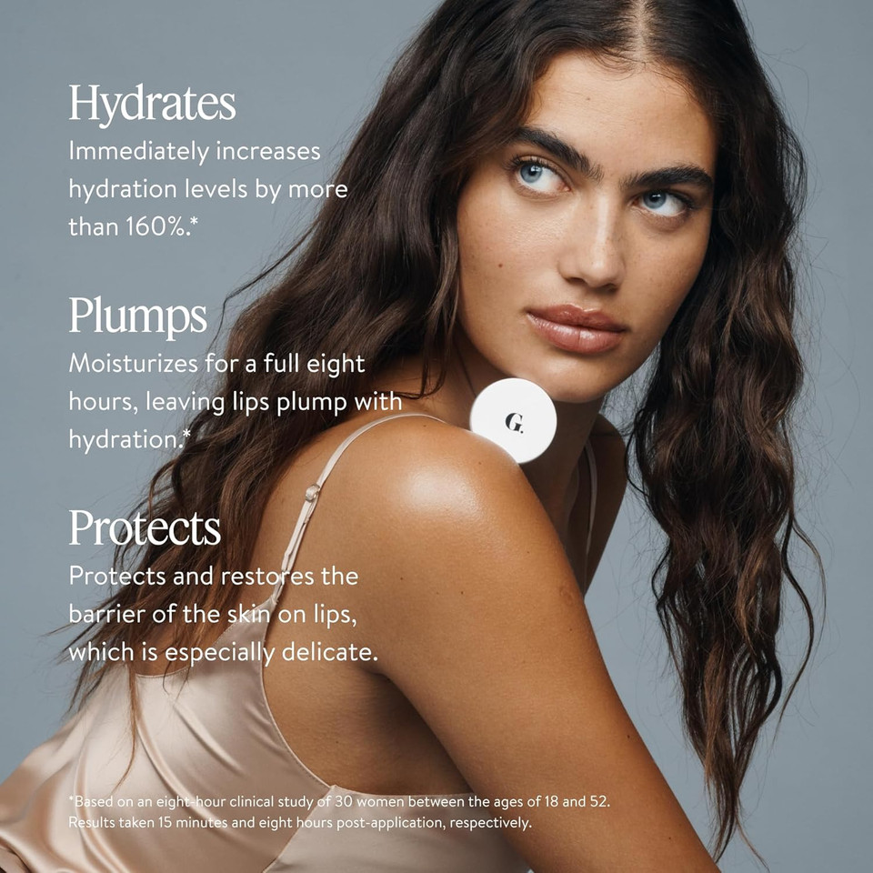 Goop Beauty Nourishing Lip Repair Mask | Lip Hydration Treatment | Smooths, Plumps, & Softens | Ceramides & Vegan Lanolin | 0.3 Oz