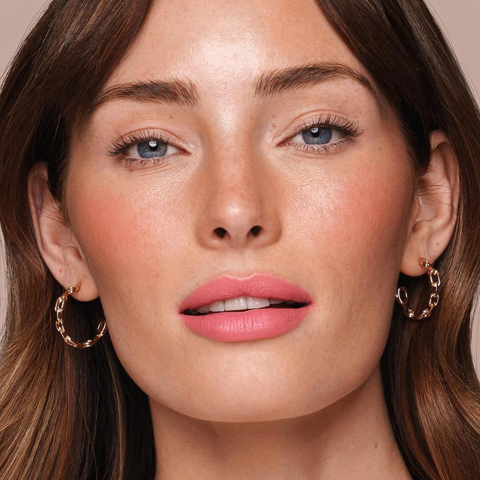 Jouer Balm Bouche Demi-Matte Lip-Féminité - Tinted Lip Balm - Hydrating Lip Tint Long Lasting - Matte Lip Color - Jojoba Seed Oil And Shea Butter Formula