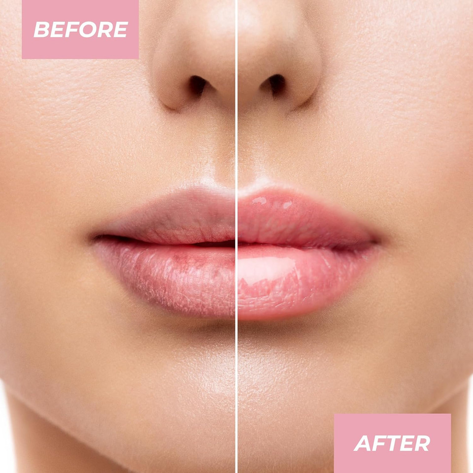 Mcobeauty Overnight Lip Mask - Berry, Hydrating Lip Balm, Vegan, Cruelty Free Cosmetics