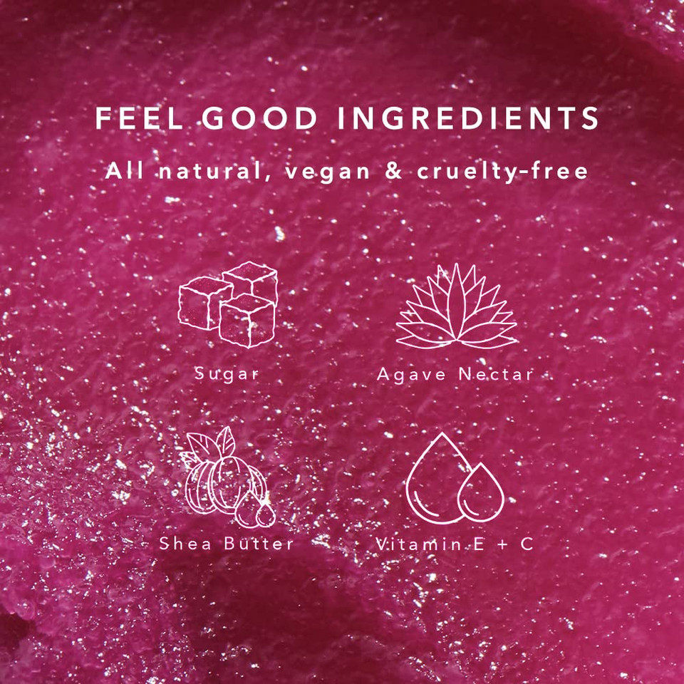 Ncla - Natural Sugar, Sugar Lip Scrub | Vegan, Cruelty-Free, Clean Skincare (Birthday Cake)