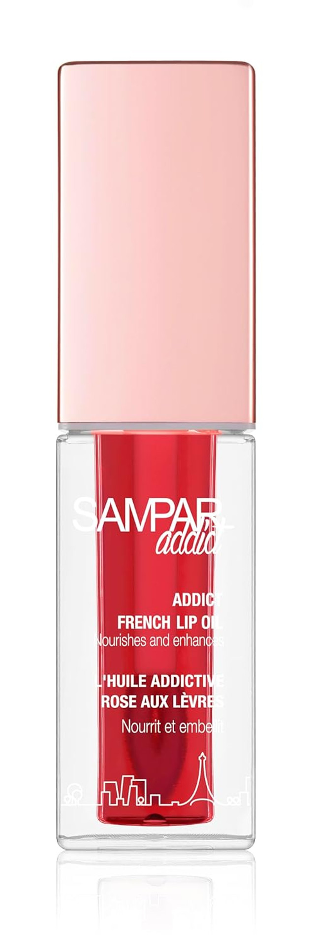 French Lip Oil - Hibiscus Flavor - 0.15Fl Oz - Nourishing Lip Care - Hydrating & Glossy Finish - Soothes Dry Lips - High Shine Lip Oil - Soft & Smooth Lips - For Lip Moisturization French Lip Oil - Hibiscus Flavor - 0.15Fl Oz - Nourishing Lip Care - Hydrating & Glossy Finish - Soothes Dry Lips - High Shine Lip Oil - Soft & Smooth Lips - For Lip Moisturization