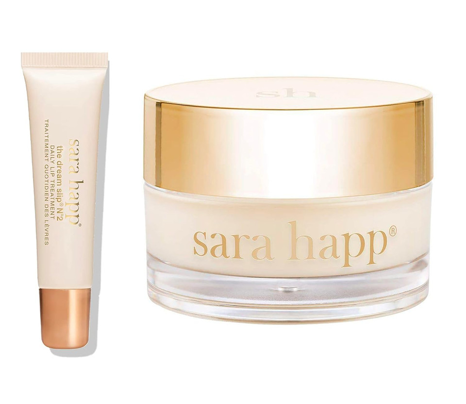 Sara Happ The Dream Slip Duo: Overnight Lip Mask + Dream Slip No.2 Daily Lip Treatment