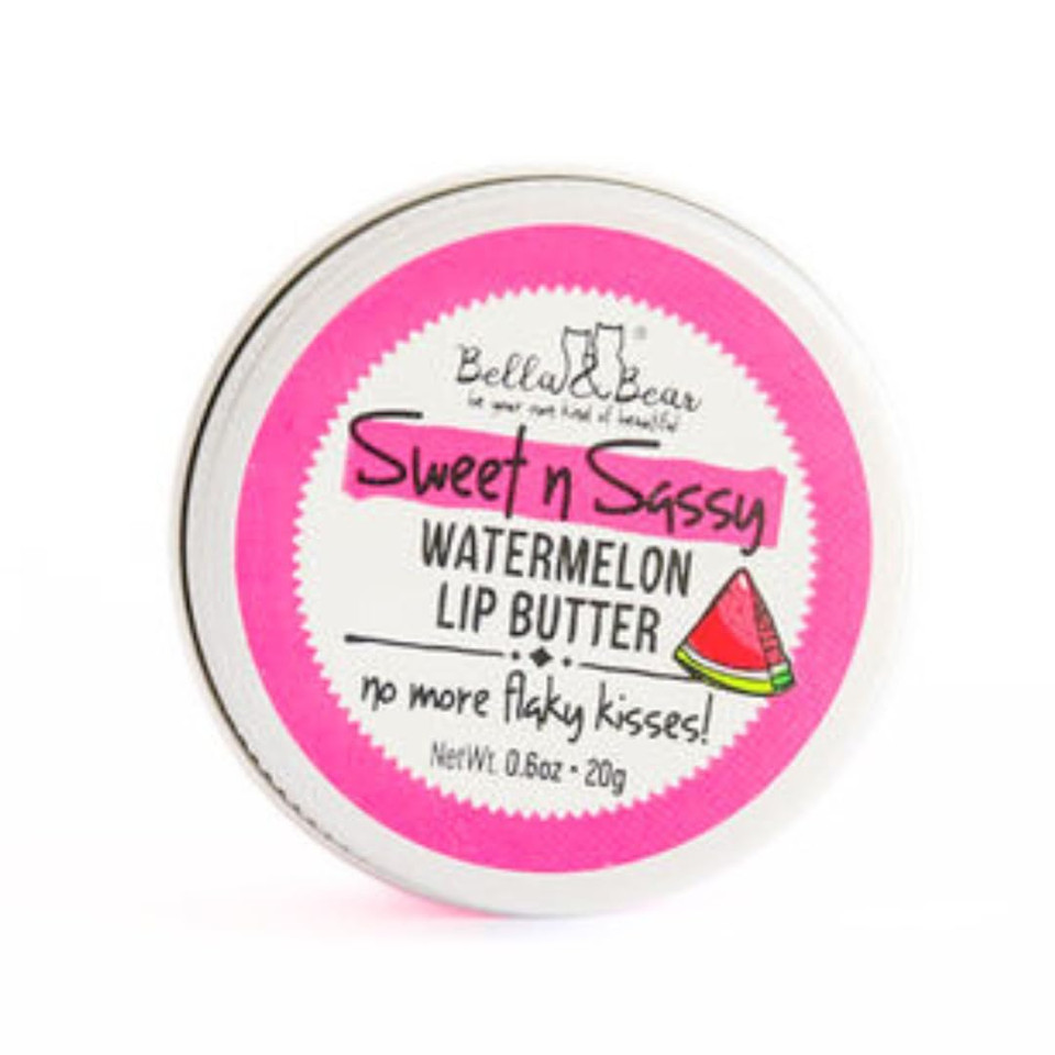 Sweet N Sassy Watermelon Lip Set, Juicy Scrub And Lip Butter - Gift For Women And Teens 2 X 0.6 Oz