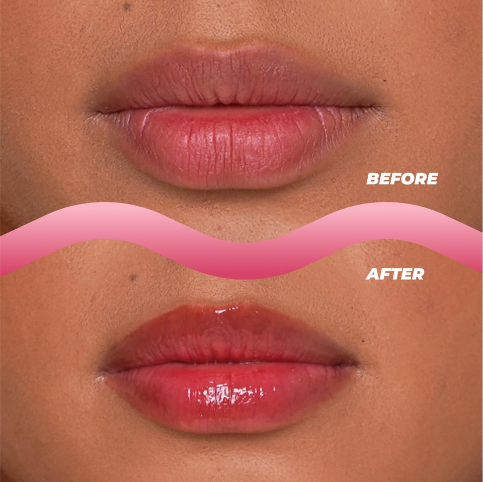 Vitamasques Lip Butter Balm Strawberry, Korean Lip Balm - Peptide Lip Treatment - Lip Balm Hydrating - Light Tinted Lip Balm - Made In Korea - 0.33 Fl.Oz Vitamasques Lip Butter Balm Strawberry, Korean Lip Balm - Peptide Lip Treatment - Lip Balm Hydrating - Light Tinted Lip Balm - Made In Korea - 0.33 Fl.Oz