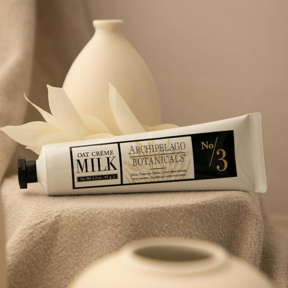 Archipelago Botanicals Botanico De Havana Hand Crème, Rich And Lightly Scented Hand Lotion For Dry Skin, Cuticles And Rough Spots, Premium Plant Extracts (3.2 Oz)